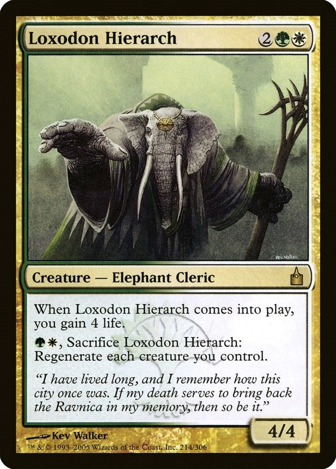 Loxodon Hierarch (214) (Ravnica: City of Guilds)