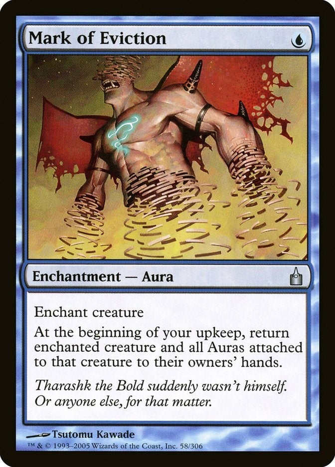 Mark of Eviction (58) (Ravnica: City of Guilds)