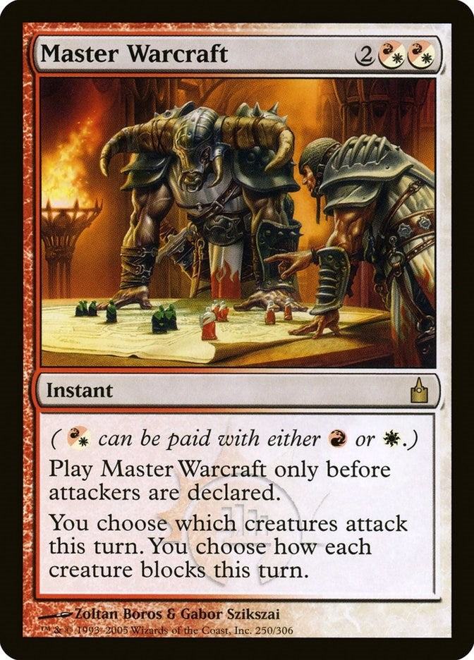 Master Warcraft (250) (Ravnica: City of Guilds)