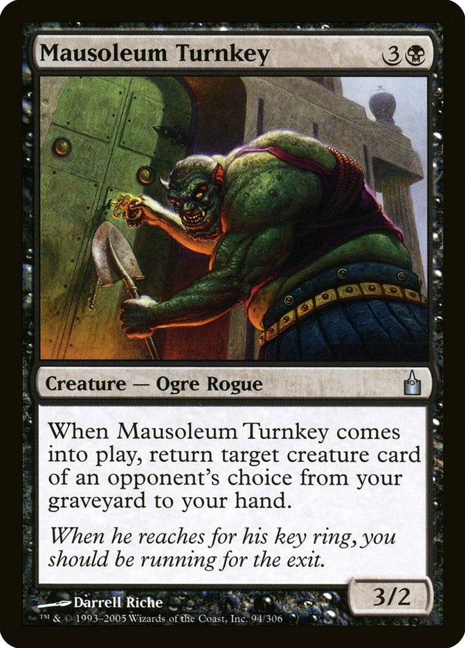 Mausoleum Turnkey (94) (Ravnica: City of Guilds)