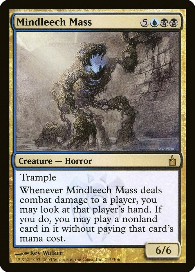 Image for Mindleech Mass (215) (Ravnica: City of Guilds) - Magic: The Gathering