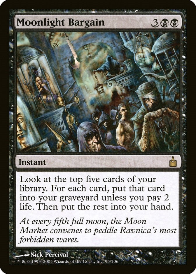 Moonlight Bargain (95) (Ravnica: City of Guilds)