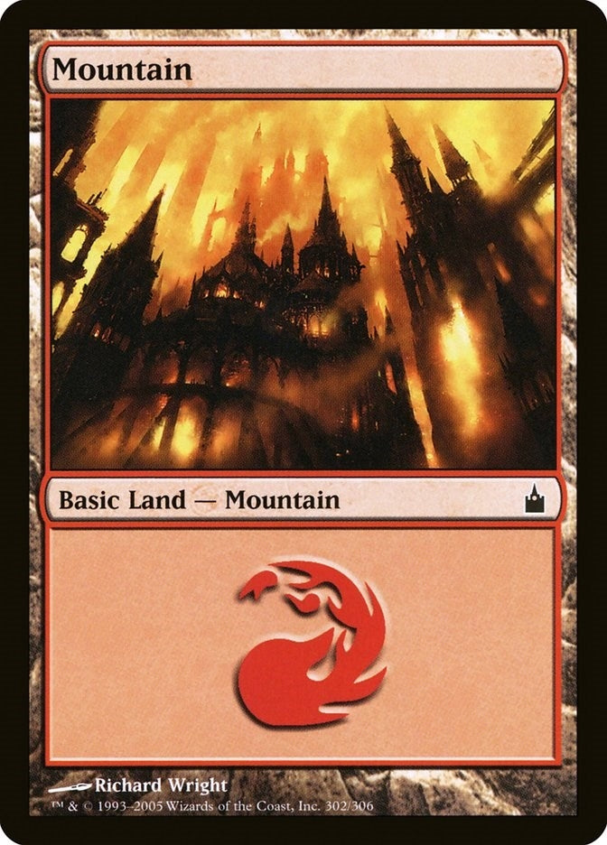 Mountain (302) (302) (Ravnica: City of Guilds)