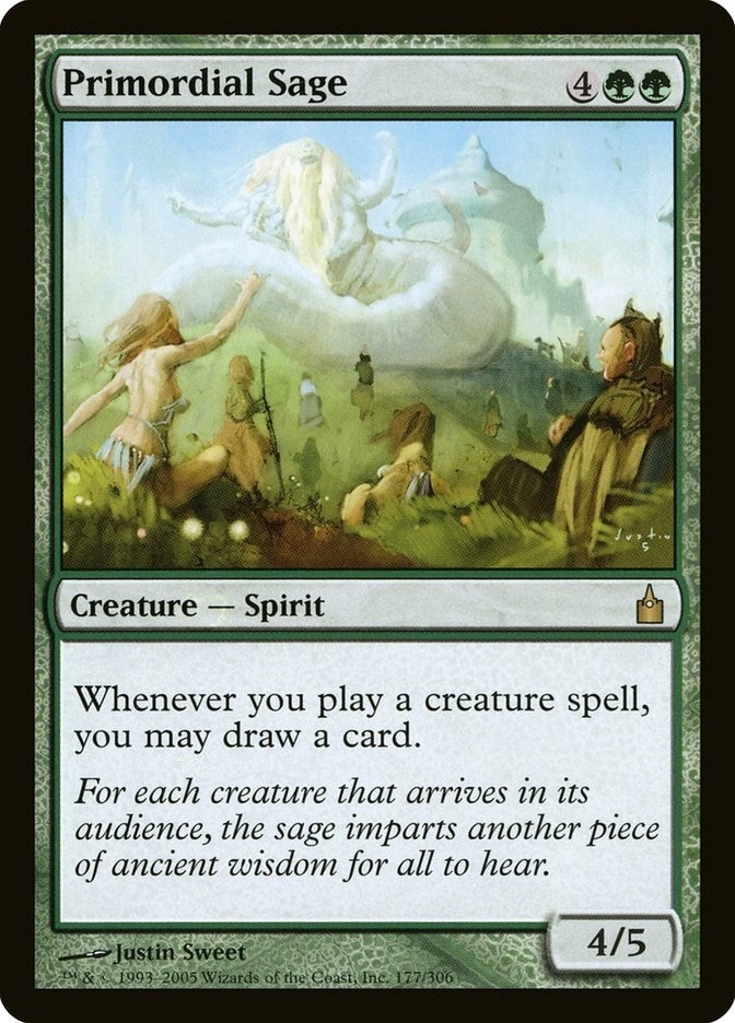 Primordial Sage (177) (Ravnica: City of Guilds)