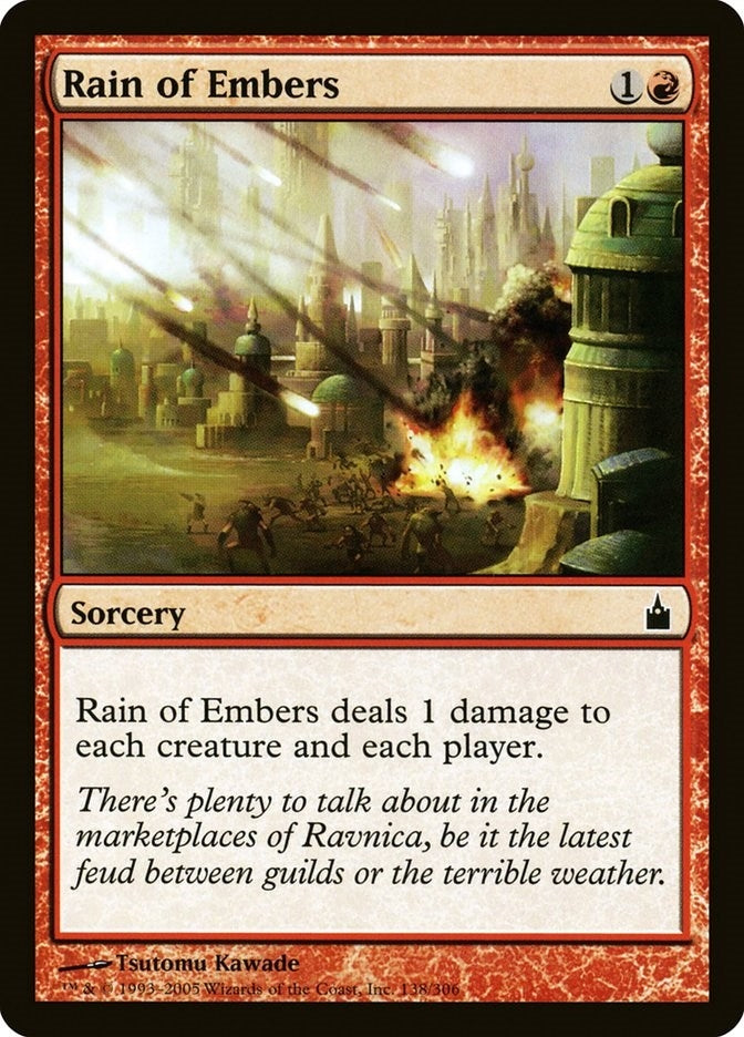 Rain of Embers (138) (Ravnica: City of Guilds)