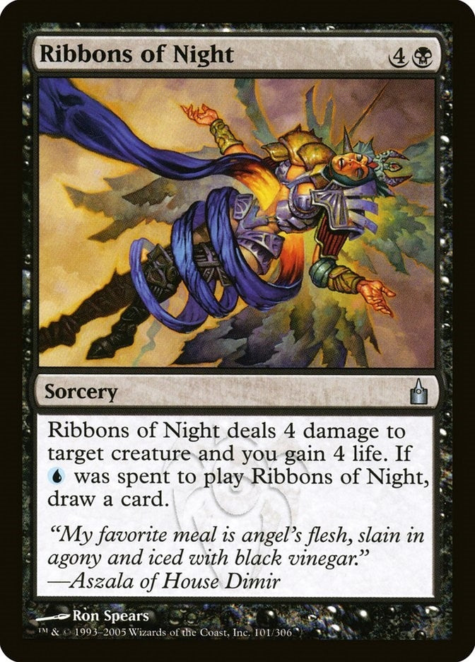 Image for Ribbons of Night (101) (Ravnica: City of Guilds) - Magic: The Gathering