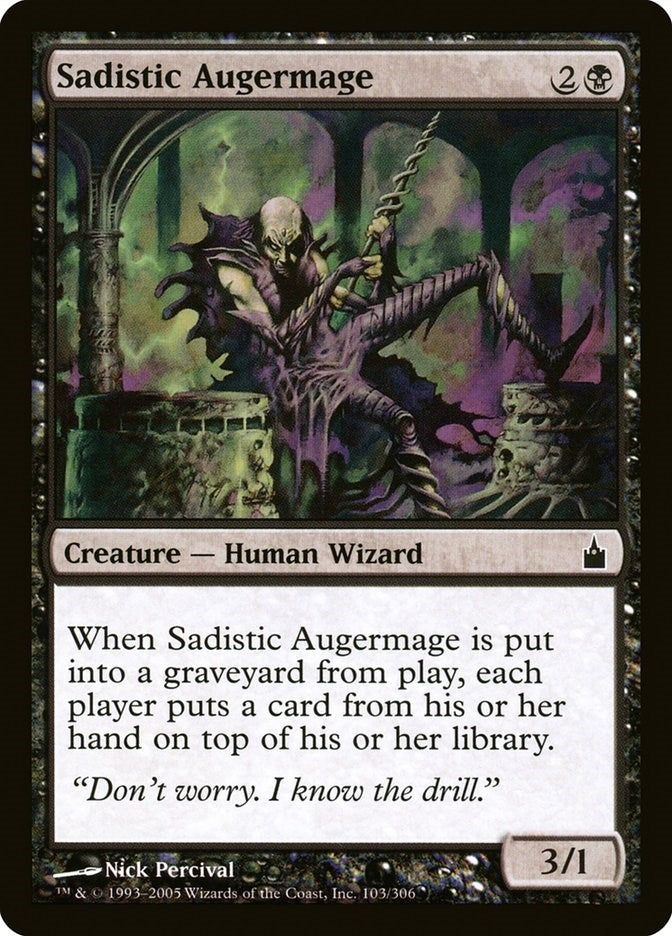 Sadistic Augermage (103) (Ravnica: City of Guilds)