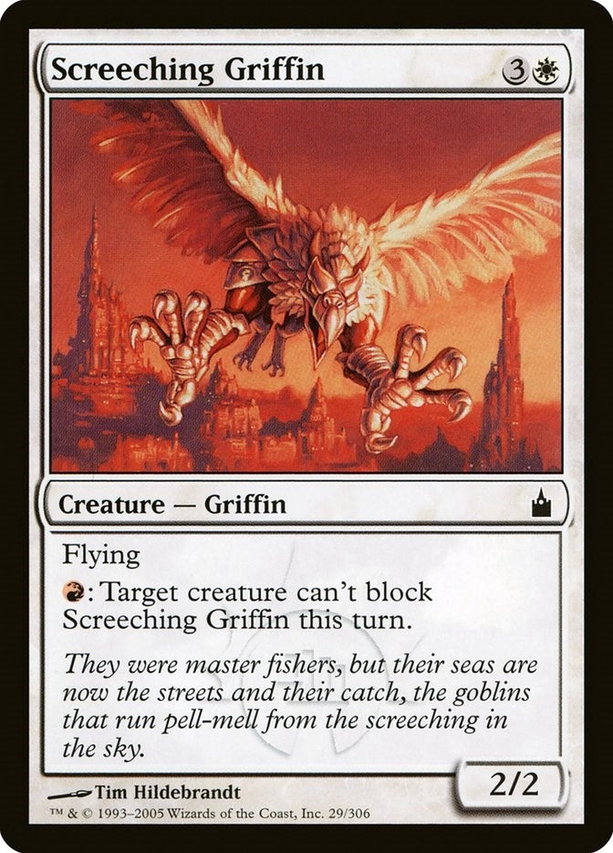 Image for Screeching Griffin (29) (Ravnica: City of Guilds) - Magic: The Gathering
