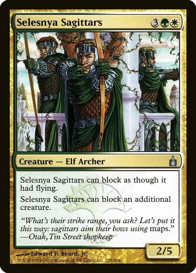 Selesnya Sagittars (229) (Ravnica: City of Guilds)
