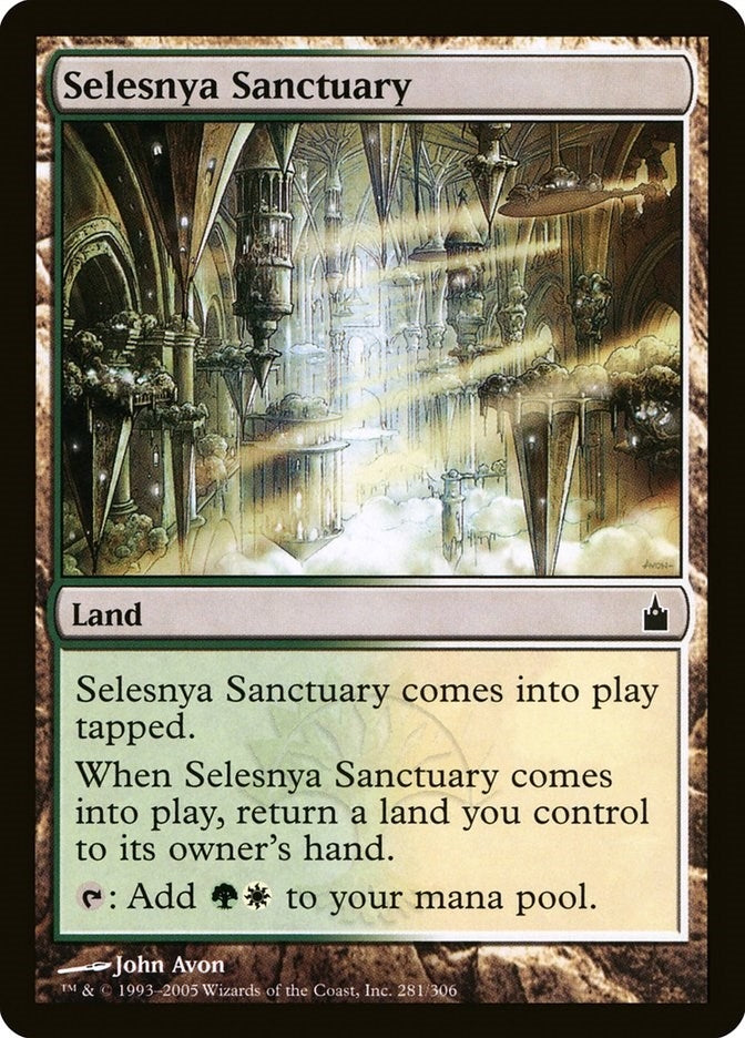 Image for Selesnya Sanctuary (281) (Ravnica: City of Guilds) - Magic: The Gathering