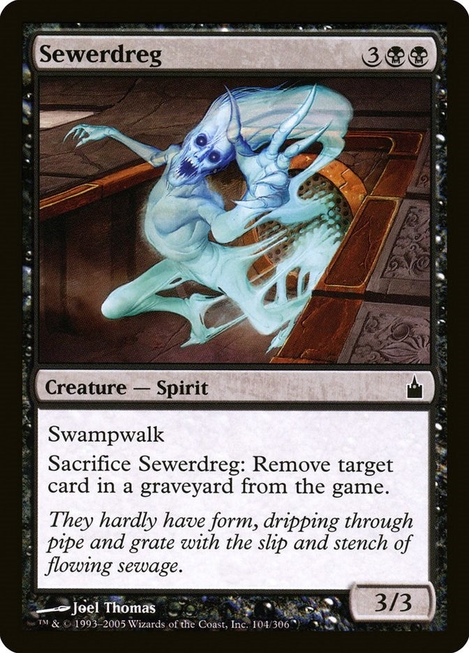 Image for Sewerdreg (104) (Ravnica: City of Guilds) - Magic: The Gathering
