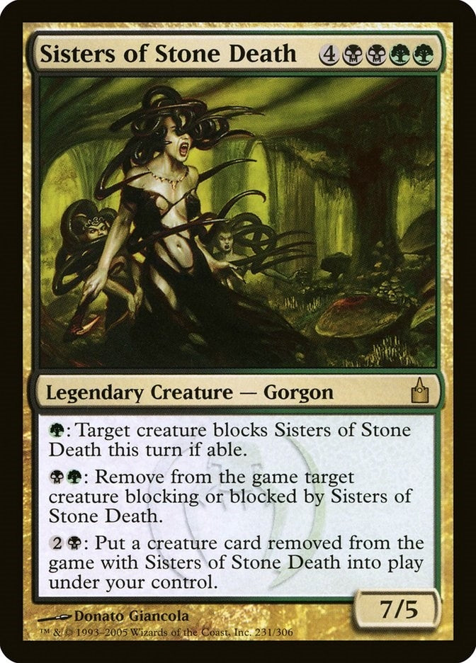 Sisters of Stone Death (231) (Ravnica: City of Guilds)