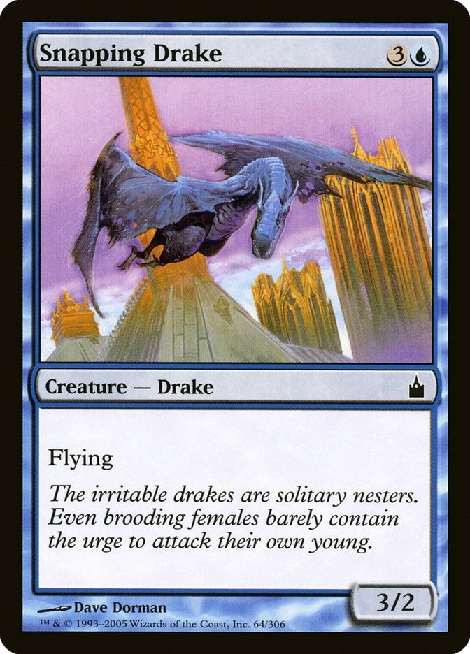 Snapping Drake (64) (Ravnica: City of Guilds)