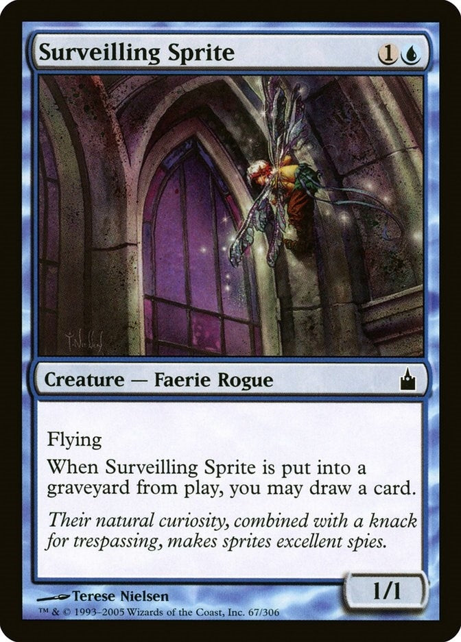 Surveilling Sprite (67) (Ravnica: City of Guilds)