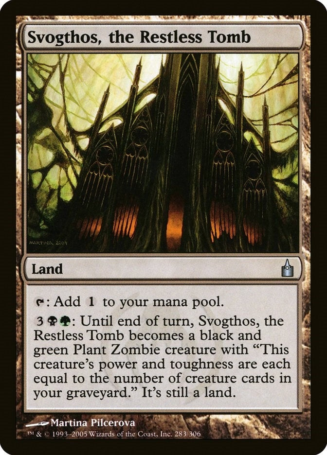 Svogthos, the Restless Tomb (283) (Ravnica: City of Guilds)