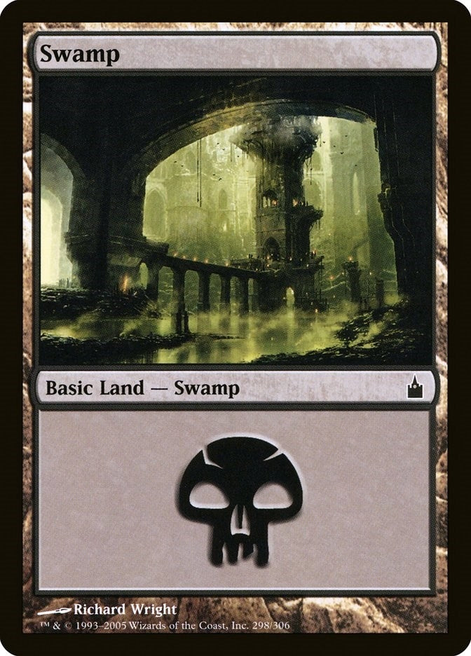 Swamp (298) (298) (Ravnica: City of Guilds)