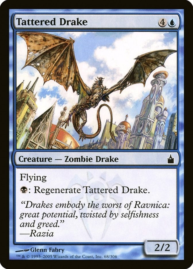 Tattered Drake (68) (Ravnica: City of Guilds)