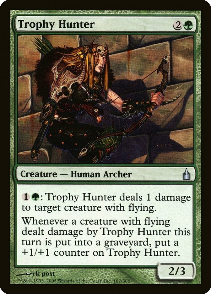 Image for Trophy Hunter (187) (Ravnica: City of Guilds) - Magic: The Gathering