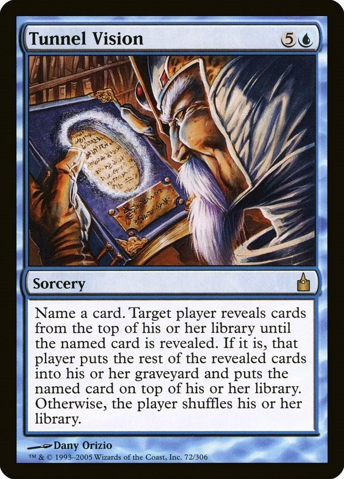 Tunnel Vision (72) (Ravnica: City of Guilds)