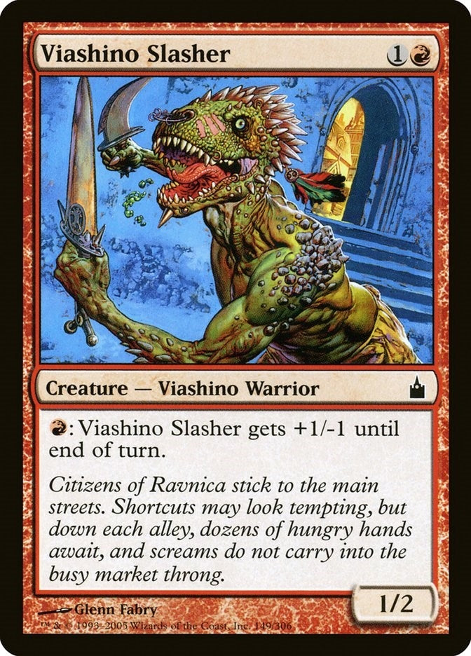 Viashino Slasher (149) (Ravnica: City of Guilds)