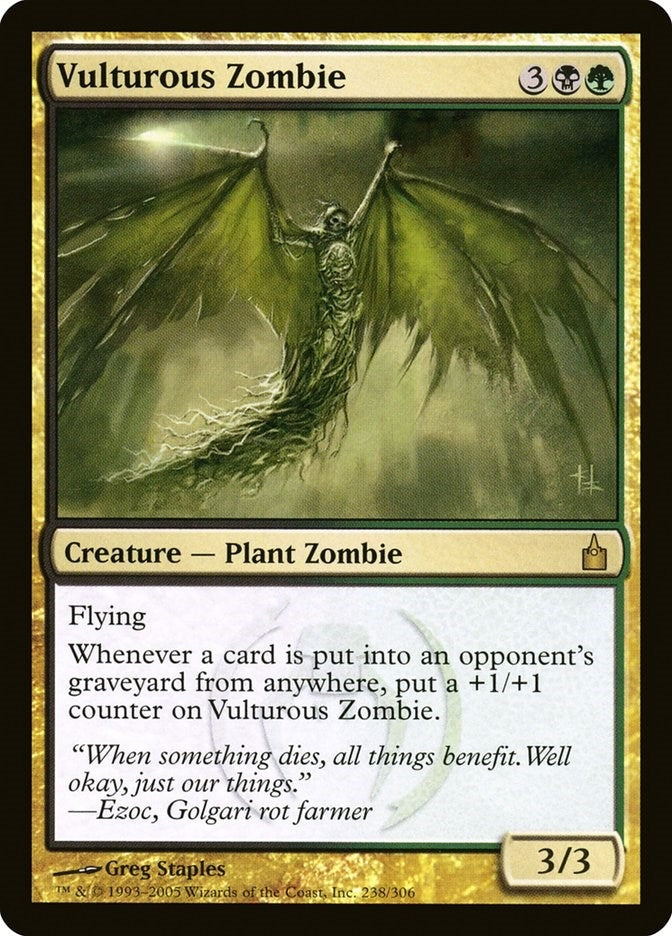 Image for Vulturous Zombie (238) (Ravnica: City of Guilds) - Magic: The Gathering