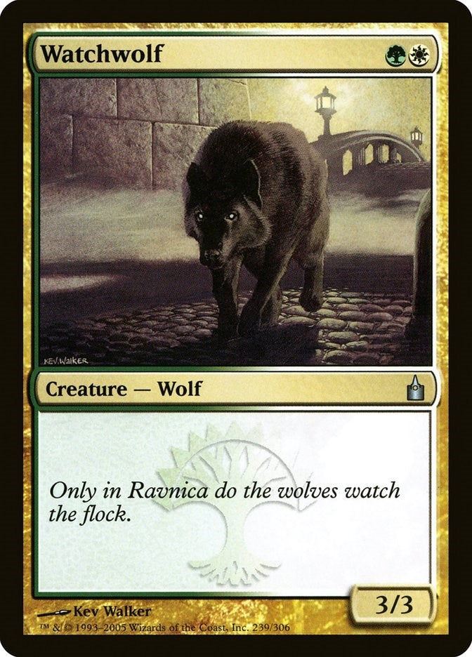 Watchwolf (239) (Ravnica: City of Guilds)