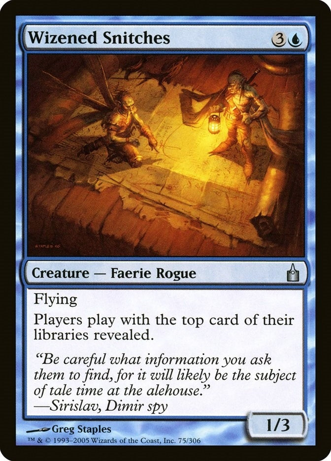Wizened Snitches (75) (Ravnica: City of Guilds)