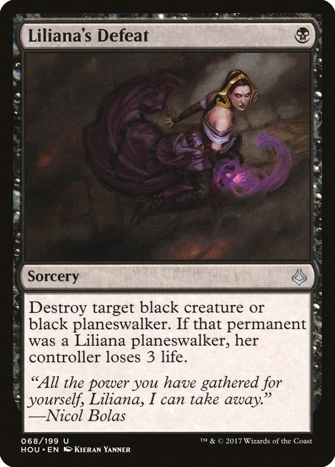 Image for Liliana's Defeat (68) (Hour of Devastation) - Magic: The Gathering