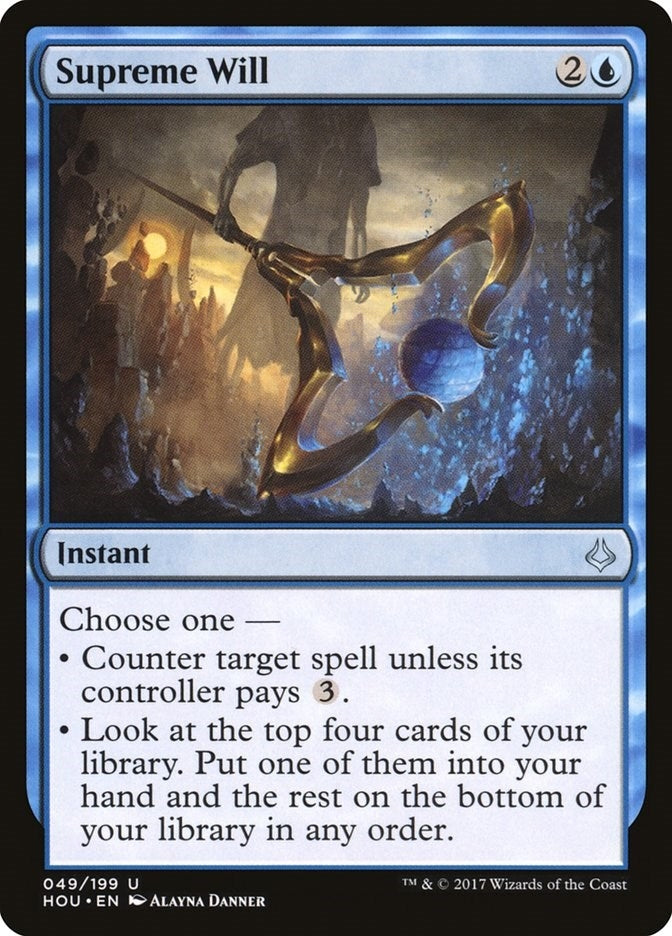 Image for Supreme Will (49) (Hour of Devastation) - Magic: The Gathering