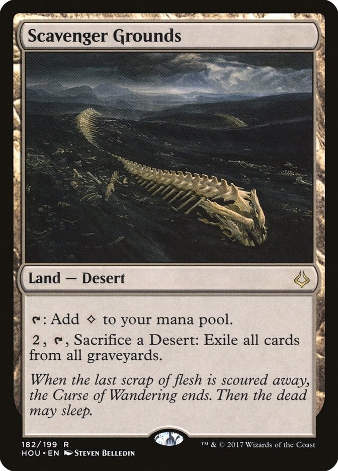 Image for Scavenger Grounds (182) (Hour of Devastation) - Magic: The Gathering
