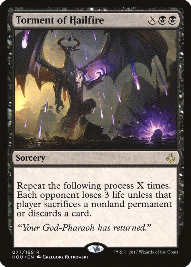 Image for Torment of Hailfire (77) (Hour of Devastation) - Magic: The Gathering