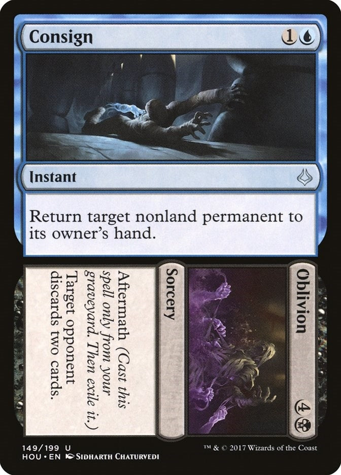Image for Consign // Oblivion (149) (Hour of Devastation) - Magic: The Gathering