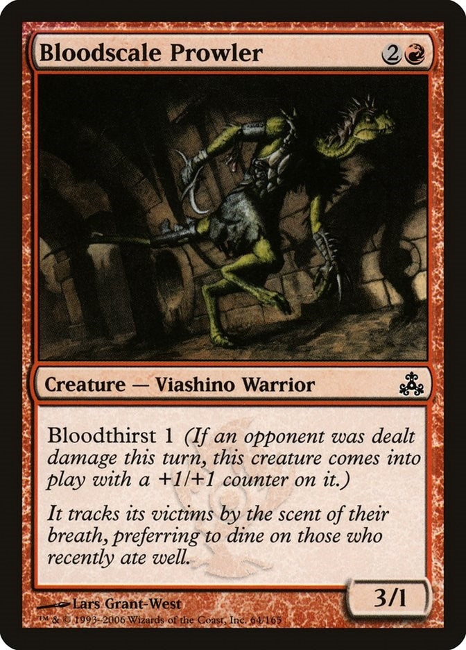 Image for Bloodscale Prowler (64) (Guildpact) (GPT) - Magic: The Gathering