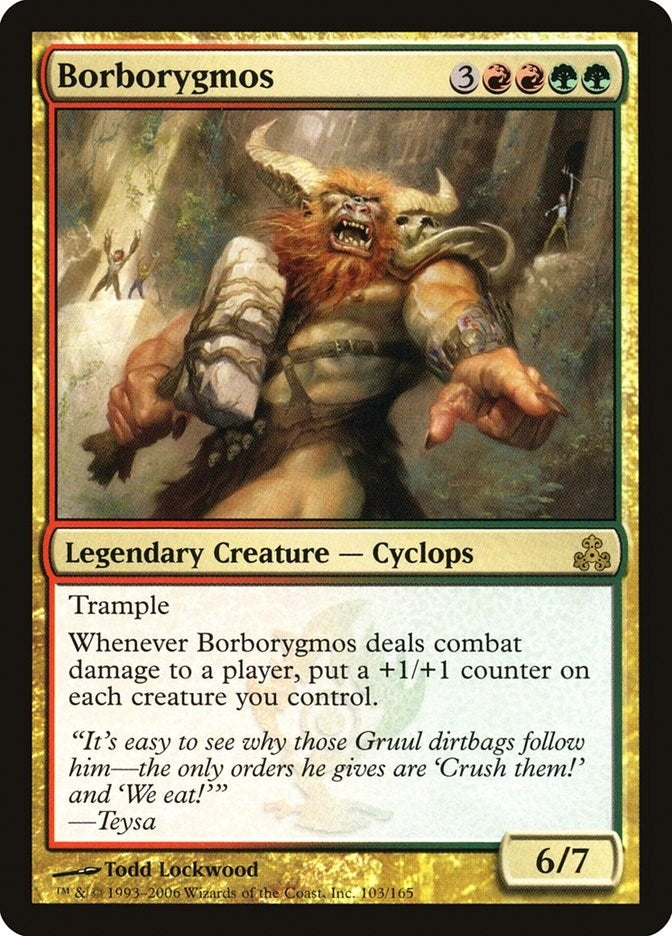 Image for Borborygmos (103) (Guildpact) (GPT) - Magic: The Gathering