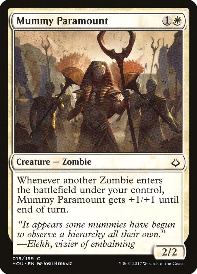 Image for Mummy Paramount (16) (Hour of Devastation) - Magic: The Gathering