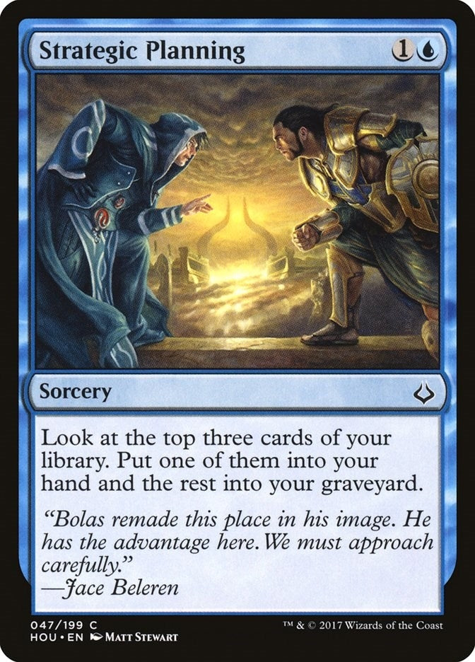 Image for Strategic Planning (47) (Hour of Devastation) - Magic: The Gathering