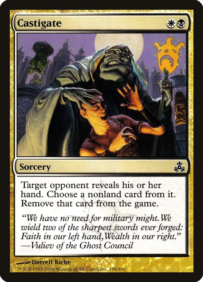 Image for Castigate (106) (Guildpact) (GPT) - Magic: The Gathering