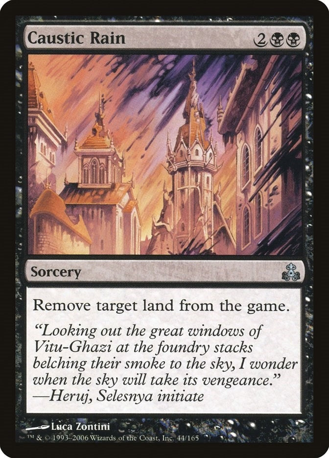 Image for Caustic Rain (44) (Guildpact) (GPT) - Magic: The Gathering