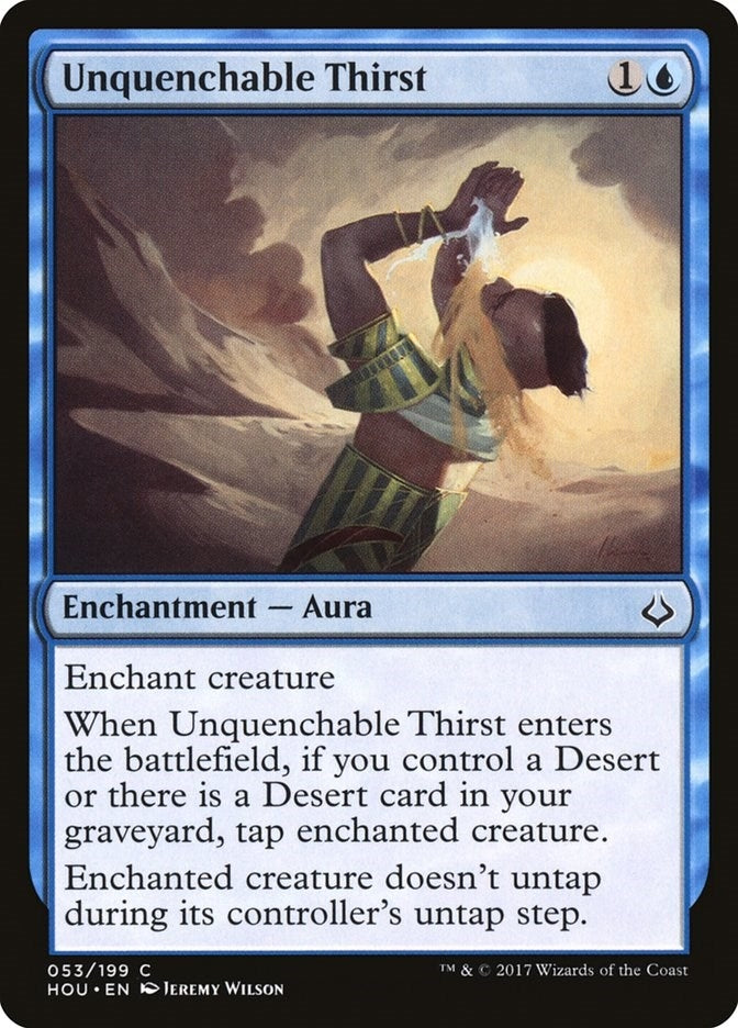 Image for Unquenchable Thirst (53) (Hour of Devastation) - Magic: The Gathering