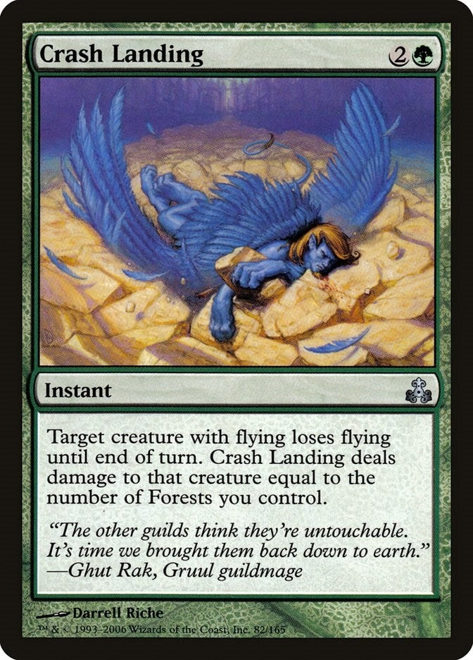 Image for Crash Landing (82) (Guildpact) (GPT) - Magic: The Gathering