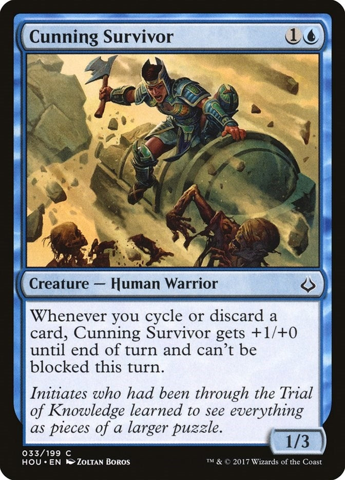 Image for Cunning Survivor (33) (Hour of Devastation) - Magic: The Gathering