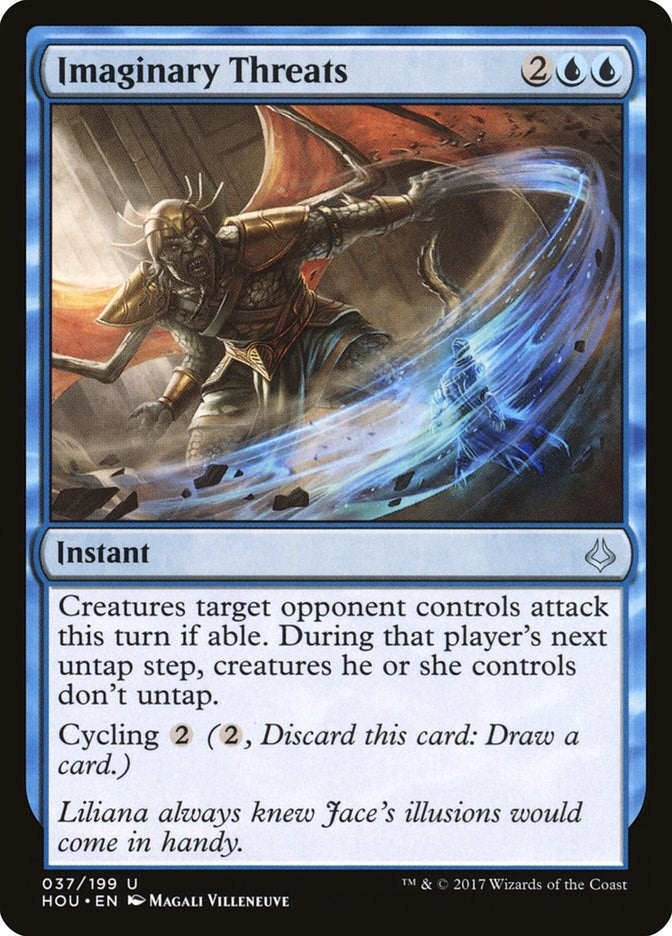 Image for Imaginary Threats (37) (Hour of Devastation) - Magic: The Gathering