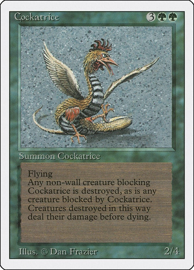Image for Cockatrice (3ED) - Magic: The Gathering