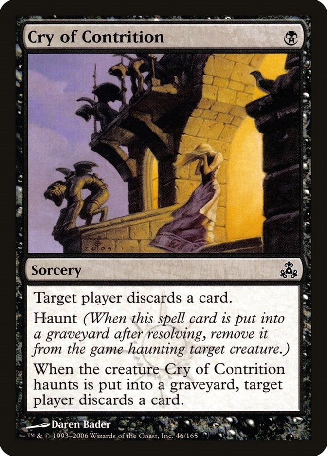 Image for Cry of Contrition (46) (Guildpact) (GPT) - Magic: The Gathering