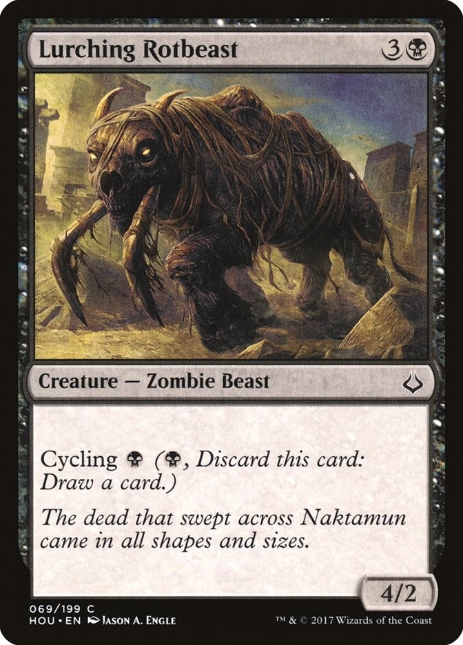 Image for Lurching Rotbeast (69) (Hour of Devastation) - Magic: The Gathering