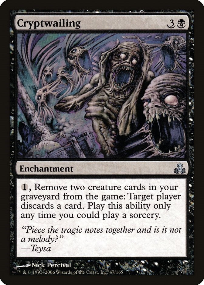 Image for Cryptwailing (47) (Guildpact) (GPT) - Magic: The Gathering
