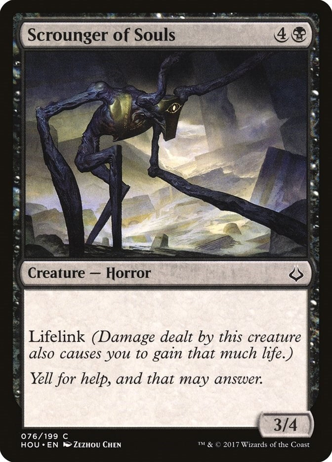 Image for Scrounger of Souls (76) (Hour of Devastation) - Magic: The Gathering