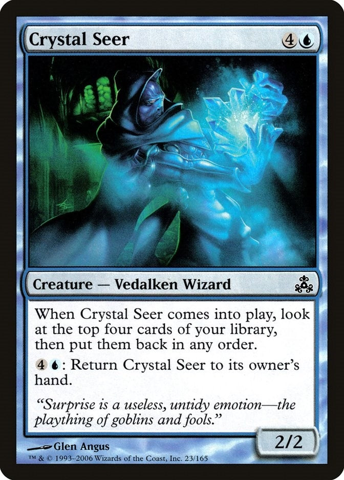 Image for Crystal Seer (23) (Guildpact) (GPT) - Magic: The Gathering