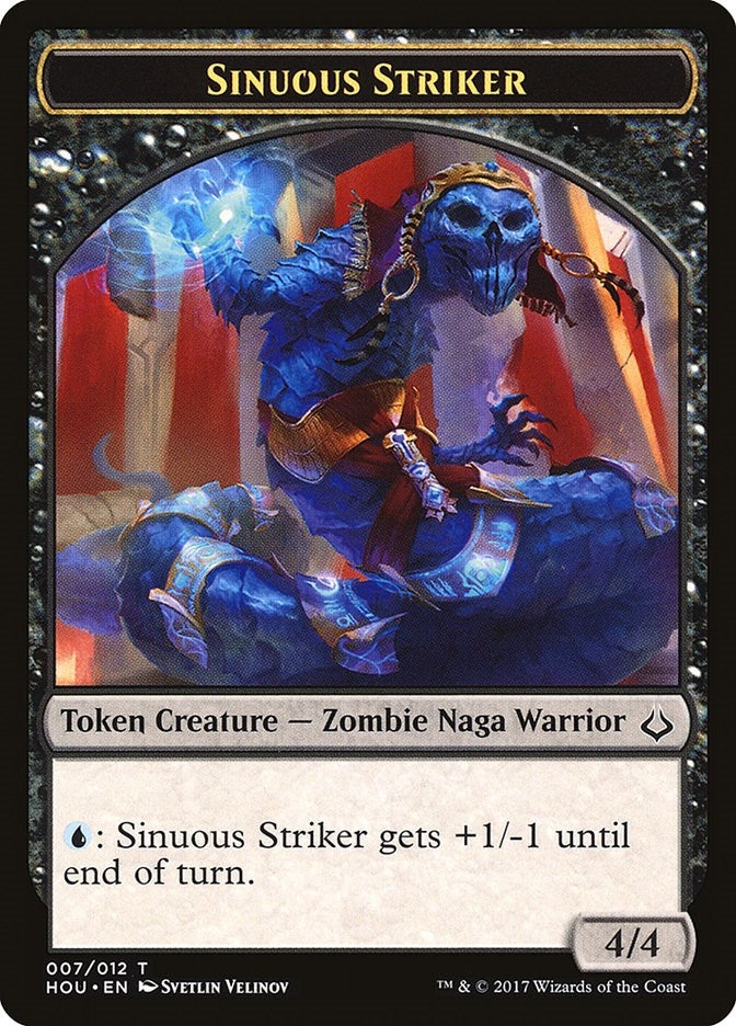 Image for Sinuous Striker Token (7) (Hour of Devastation) - Magic: The Gathering