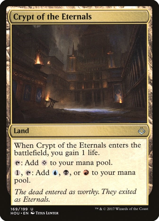 Image for Crypt of the Eternals (169) (Hour of Devastation) - Magic: The Gathering